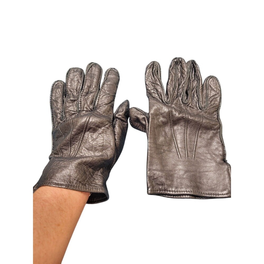 Vtg Lauer Deer Skin Leather Gloves Driving Hunting Sz M